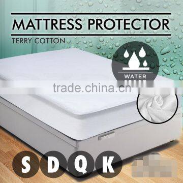 Fully Fitted Waterproof Mattress Protector-Single/Double/Queen/King