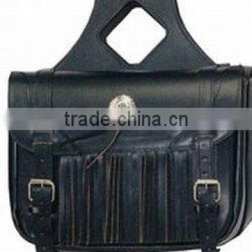 DL-1602 Leather Saddle Bag