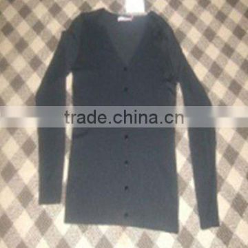 KI-0027 Fashion Black Ladies Fancy Sweater