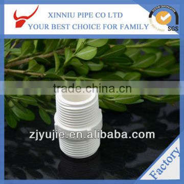 male nipple water drainage pvc pipe and fittings