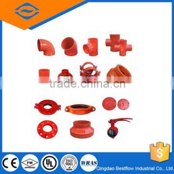 20% discounted Hot Sale Low Price ul fm grooved pipe fittings with good quality