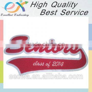 embroidery manufacturer customized chenille patches