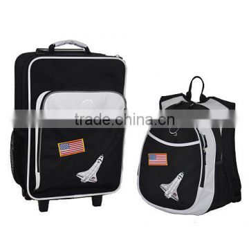 polyester Kids Luggage and Backpack Set with Integrated Cooler