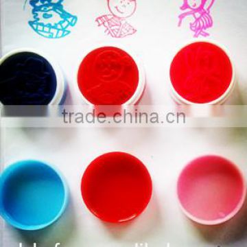 Round colorful OEM stamp