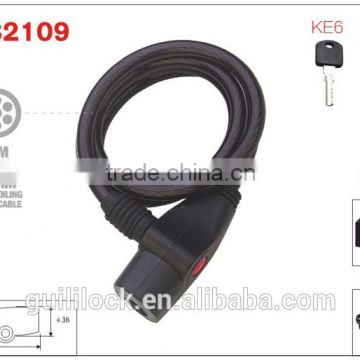 Security Bicycle Accessory,Bike Security,Coiling Cable Lock HC82109