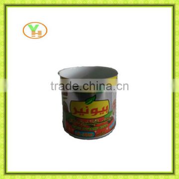70G-4500G China Hot Sell Canned tomato paste,printed tinplate sheet for food can