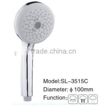 Multi-fuction Hand Held ABS Plastic Round Rain Shower Heads