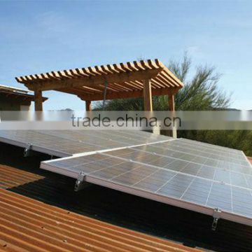 5KW solar panel mounting brackets / complete photovoltaic system for home use