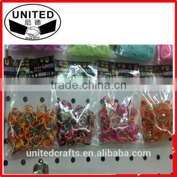 wholesale colorful loom bands for kids