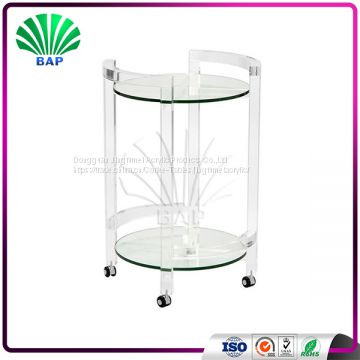 European Style Commercial Furniture Hotel Fruit Trolley Indoor Trolley Cart