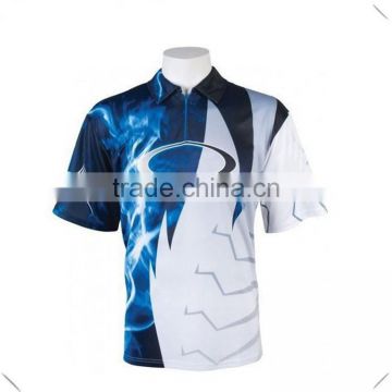Sports custom golf polo shirt with different players numbers/names