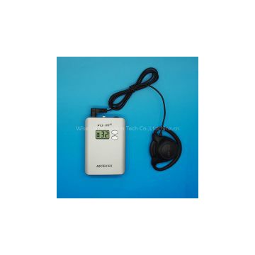 WUS069 Wireless Whisper System Tour Guide for Tour groups with ultra-long battery life