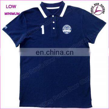 High quality polo shirts embroidered sports brand cotton polo shirt