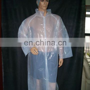disposable isolation gown for patient