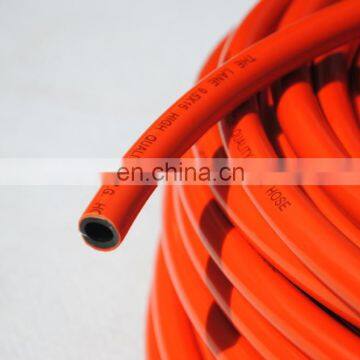 3/8" Hose Gas Hose for Stove, Fiber Reinforced Braided Flexible Plastic PVC Argon Gas Hose