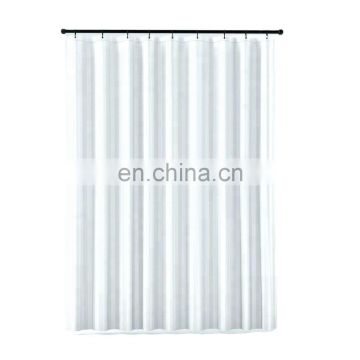 Custom PEVA Flame Retardant Printed Plastic Shower Curtain with Hookless