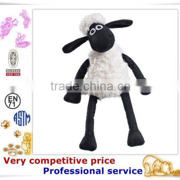 2015 Cute Plush Sheep Toys, happy new year black sheep plush toys