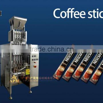 Multi lines coffee sticks packing machine