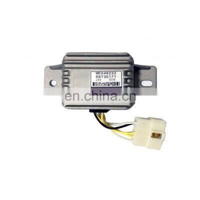 Excavator parts starter relay ME049233 regulator relay