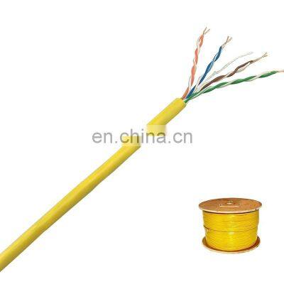 China Factory Supply CAT5 UTP LAN Cable Network Cable Bare Copper CCA Wire CAT5 Cable