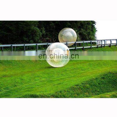 PVC/TPU inflatable sport body zorb ball plastic human sized hamster ball