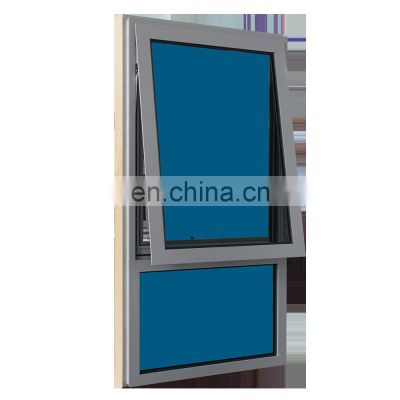 AS2047 Australia standard waterproof double glazed aluminum awning window customized made for house