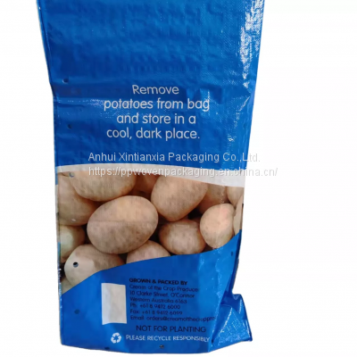 100% PE raschel mesh bag for onions potatoes other vegetables pp leno mesh bags on sale