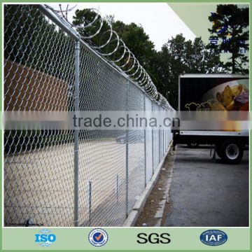 Cheap wholesale galvanzied used chain link fence for sale