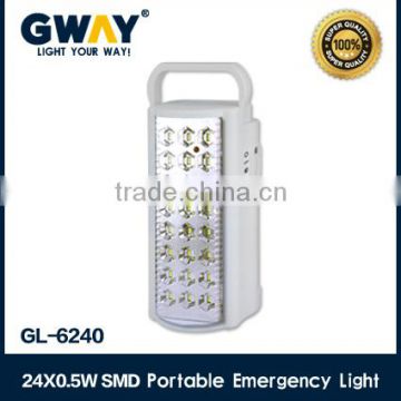 24 pcs HI-power SMD portable LED emergency light