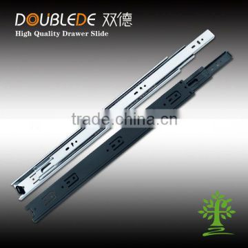 40mm 3 fold Drawer Slide/roller wire slide /full extension telescopic rail