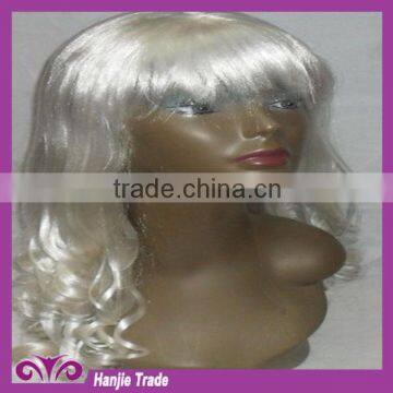 Anime wigs wholesale Europe and the United States color color more curly hair