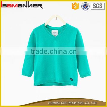 China product knitted pollover fancy newborn baby sweater design