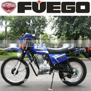 Air Cooled Off Road Motorcycle 250cc With Cargo Racks Handle Guards Bumper Head Signal Lights