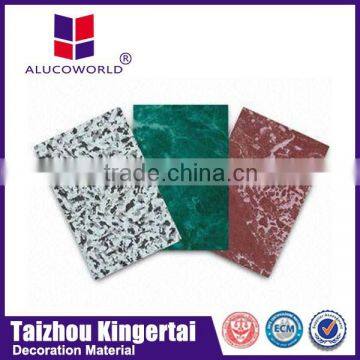 Alucoworld acp sheet perfect resistance heat resistant marble acp plates