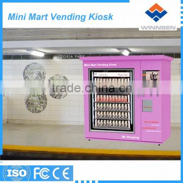 Expensive products selling high-end vending kiosk