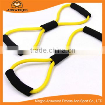 Latex Resistance Bands Stretch Tube Fitness Workout Exercise For Yoga Training, chest expander 8 Type