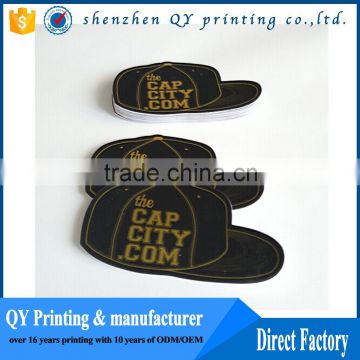 customized die cut vinyl logo sticker,self adhesive individual label sticker