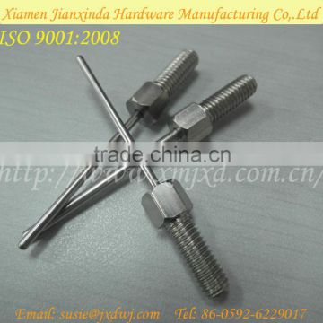 Threaded Pin CNC Turning Parts Stainless Steel Threaded Parts