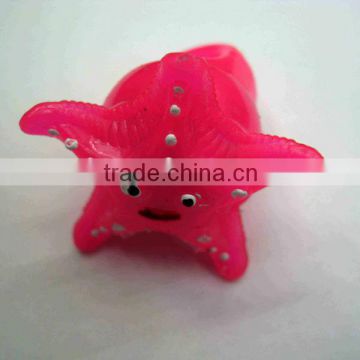 LED star fish light up jelly ring for party supply