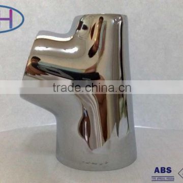 asme b16.9 carbon steel lateral reducing tee pipe fitting
