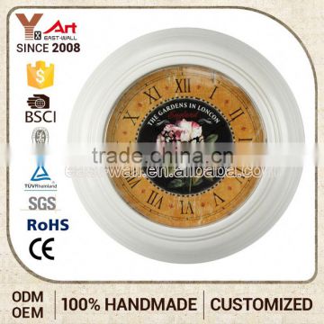 High-End Handmade Customize Security Wall Clock Roman Numerals