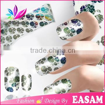 Fashion Nail Art Transfer Stickers 3D Design nail foil