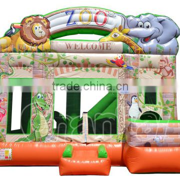 Inflatable Bouncer, zoo Bouncer, inflatable jumping bouncer
