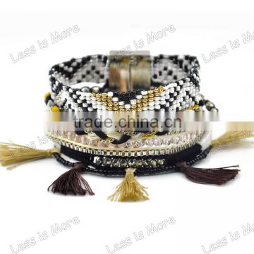Handmade Wrap Woven bead Bracelet Boho beach Brazilian Bracelet