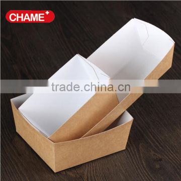 Beauty Disposable cardboard paper boat tray