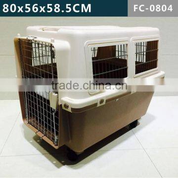Extra Large Pet Dog Cat Crate Cage Kennel With Plastic