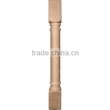 Traditional wooden columns legs in high quality