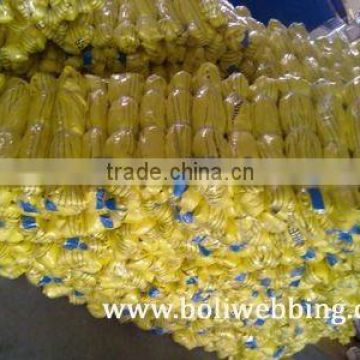 3T round sling / textile hollow material sling / hollow belts / webbing belts hollow