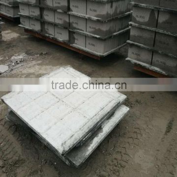 pvc plastic block pallet fiber brick machine plate