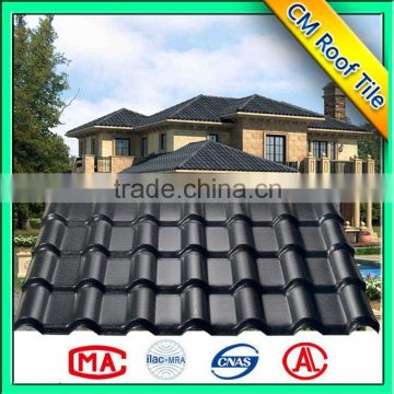 Decorative Light Weight Self Cleaning Asa Synthetic Resin Roof Tiles